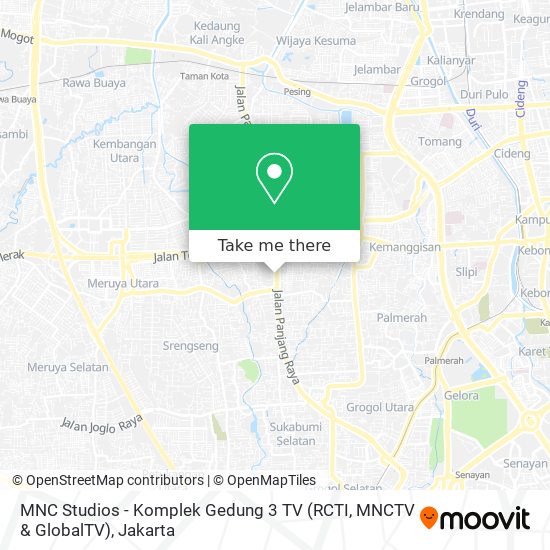 MNC Studios - Komplek Gedung 3 TV (RCTI, MNCTV & GlobalTV) map