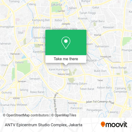 ANTV Epicentrum Studio Complex map