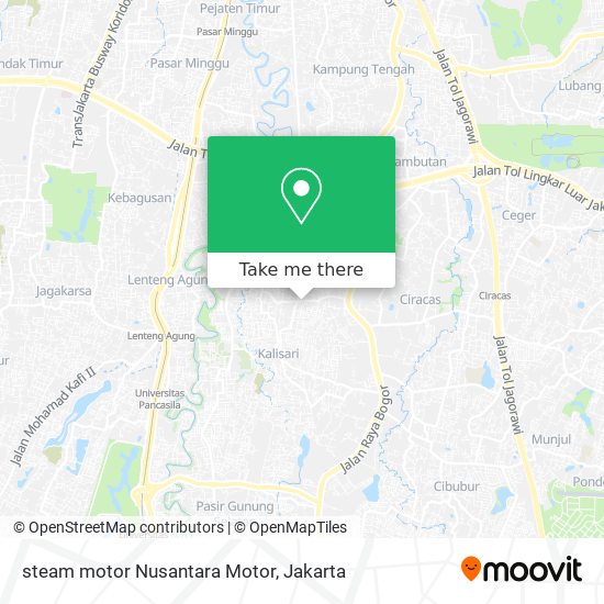 steam motor Nusantara Motor map