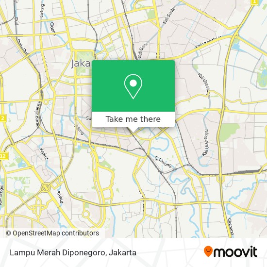 Lampu Merah Diponegoro map