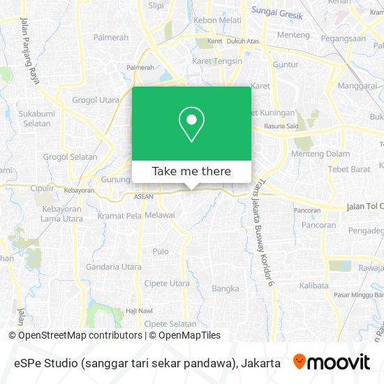 eSPe Studio (sanggar tari sekar pandawa) map