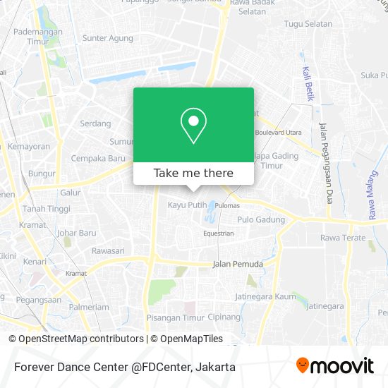 Forever Dance Center @FDCenter map