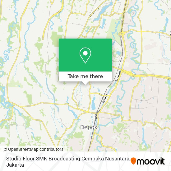 Studio Floor SMK Broadcasting Cempaka Nusantara map