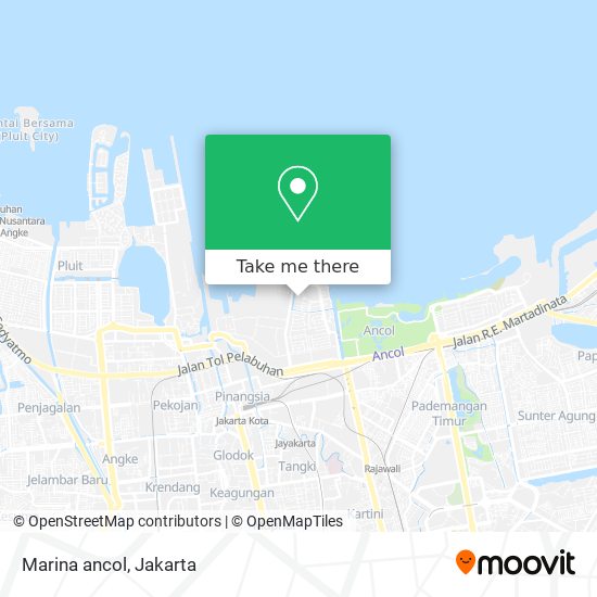 Marina ancol map