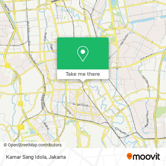 Kamar  Sang Idola map