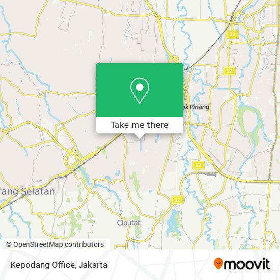 Kepodang Office map