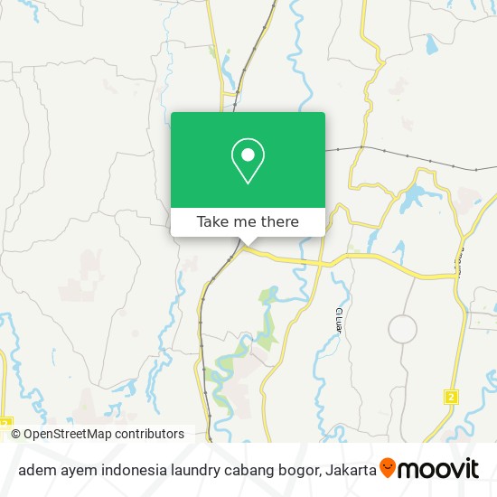 adem ayem indonesia laundry cabang bogor map