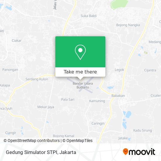 Gedung Simulator STPI map