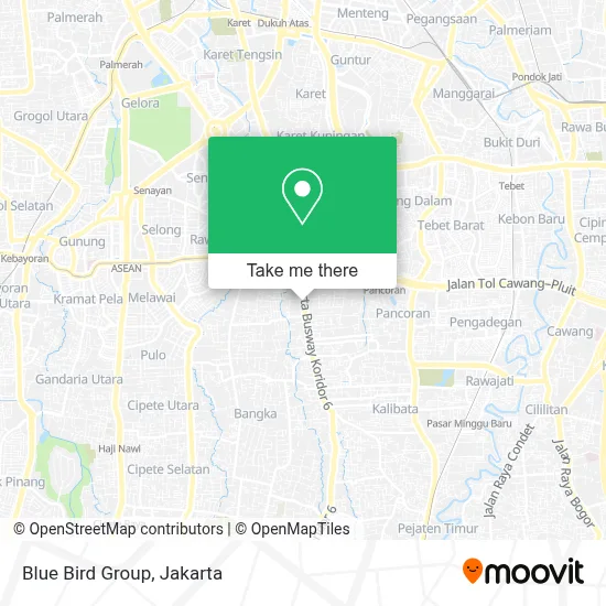 Blue Bird Group map