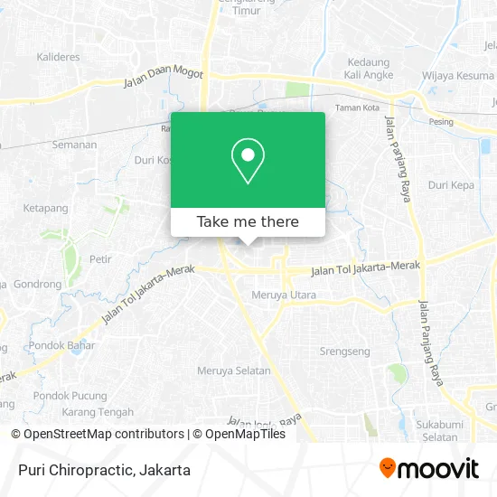 Puri Chiropractic map