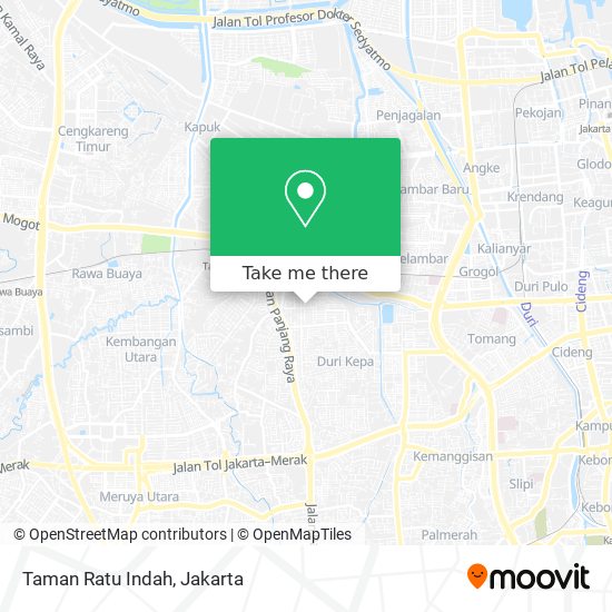 Taman Ratu Indah map