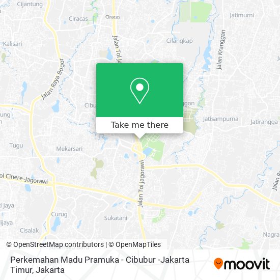 Perkemahan Madu Pramuka - Cibubur -Jakarta Timur map