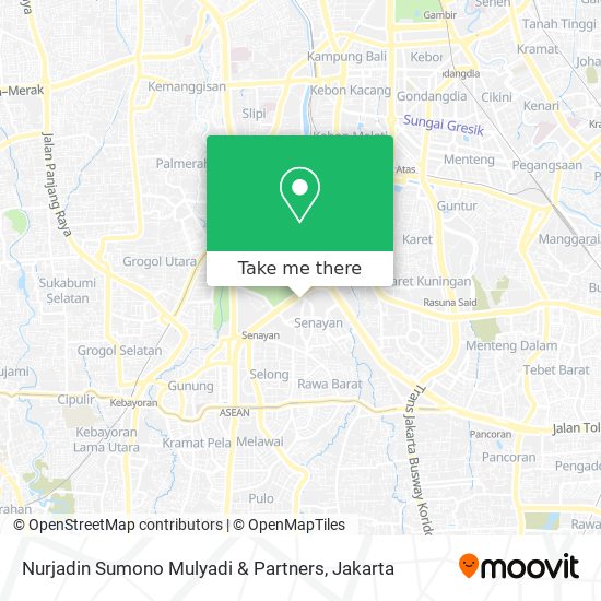 Nurjadin Sumono Mulyadi & Partners map
