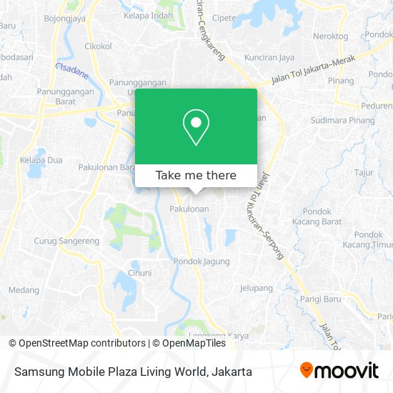 Samsung Mobile Plaza Living World map