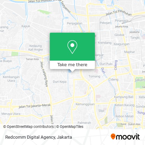 Redcomm Digital Agency map