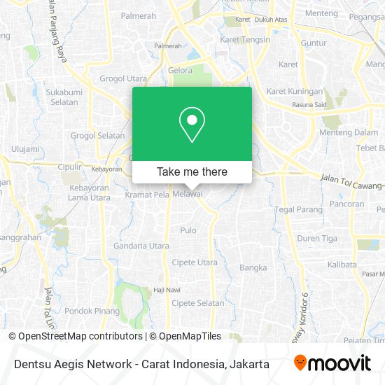 Dentsu Aegis Network - Carat Indonesia map