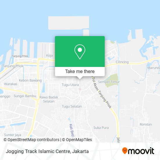 Jogging Track Islamic Centre map