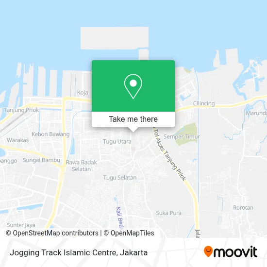 Jogging Track Islamic Centre map