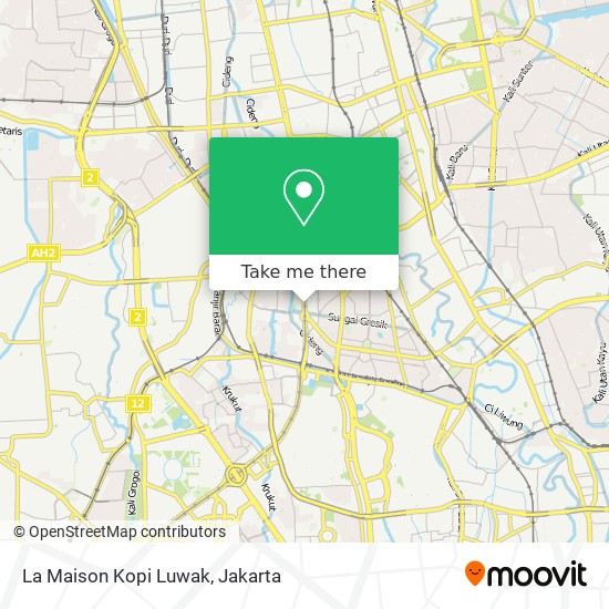 La Maison Kopi Luwak map