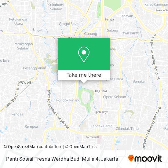 Panti Sosial Tresna Werdha Budi Mulia 4 map