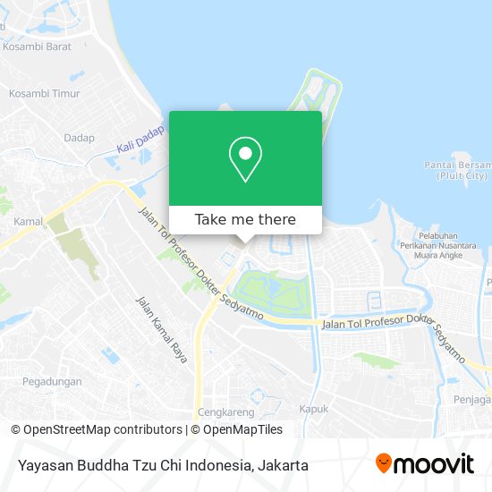 Yayasan Buddha Tzu Chi Indonesia map