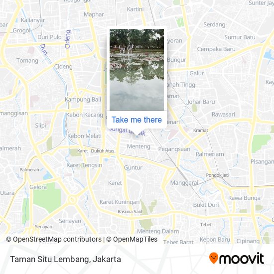 Taman Situ Lembang map