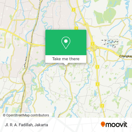 Jl. R. A. Fadillah map
