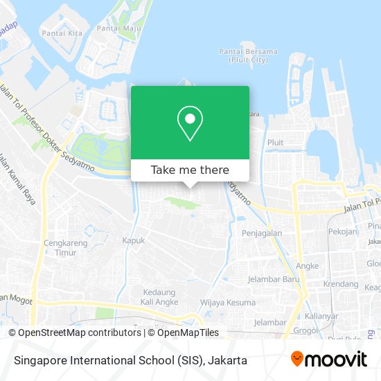 Singapore International School (SIS) map