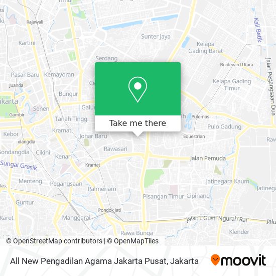 All New Pengadilan Agama Jakarta Pusat map