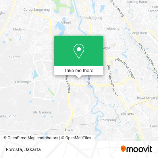 Foresta map