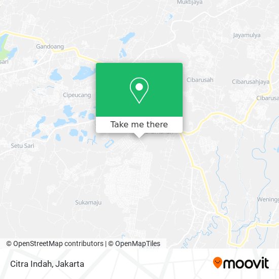 Citra Indah map