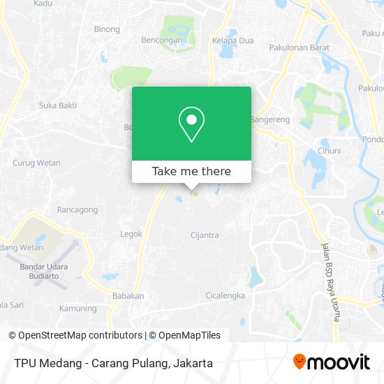 TPU Medang - Carang Pulang map