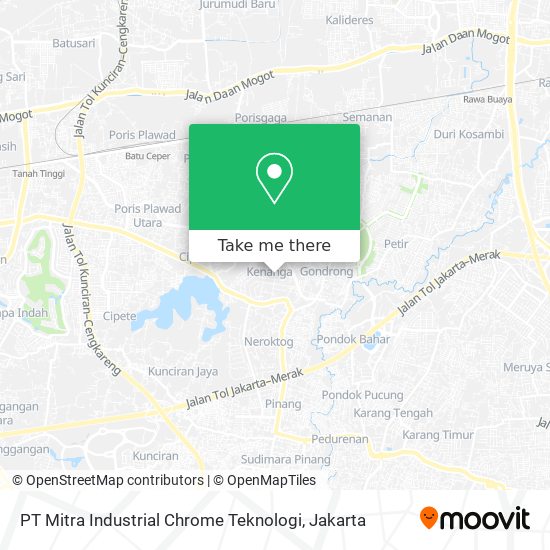 PT Mitra Industrial Chrome Teknologi map