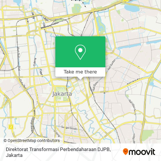 Direktorat Transformasi Perbendaharaan DJPB map