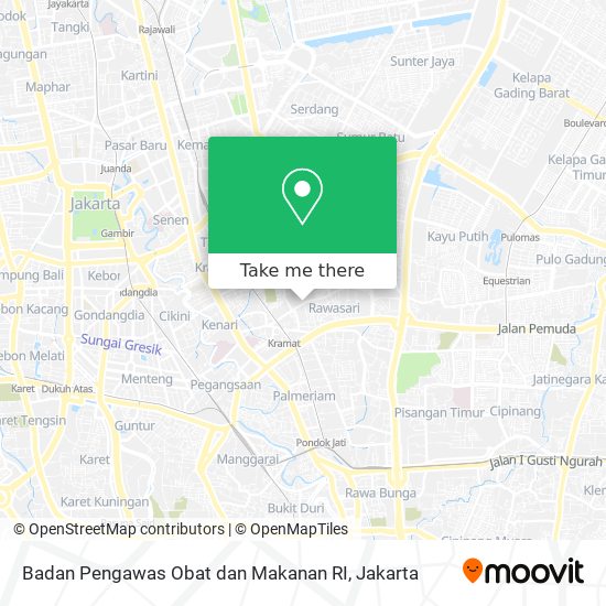 Badan Pengawas Obat dan Makanan RI map