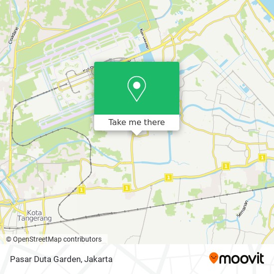 Pasar Duta Garden map