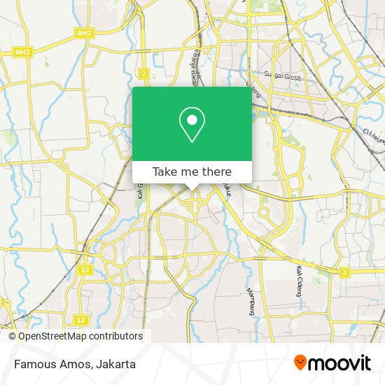 Famous Amos map