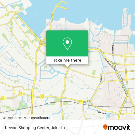 Kevin's Shopping Center map