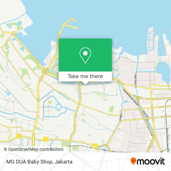 MG DUA Baby Shop map