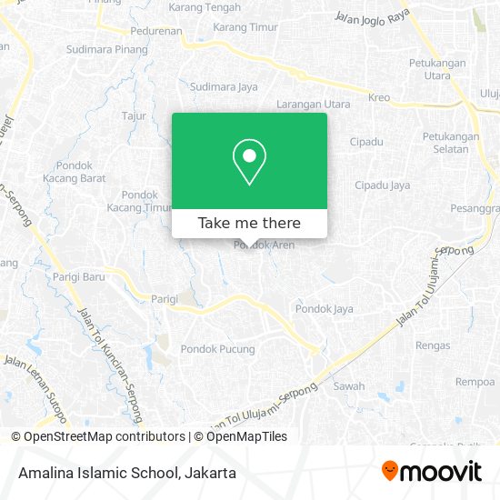 Amalina Islamic School map