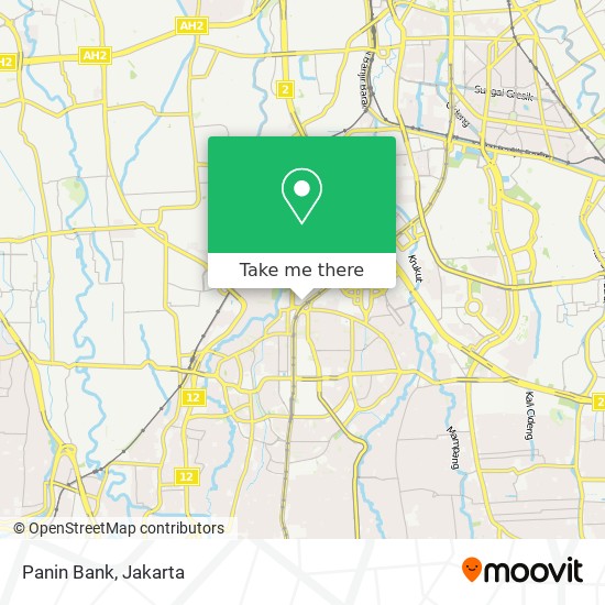 Panin Bank map