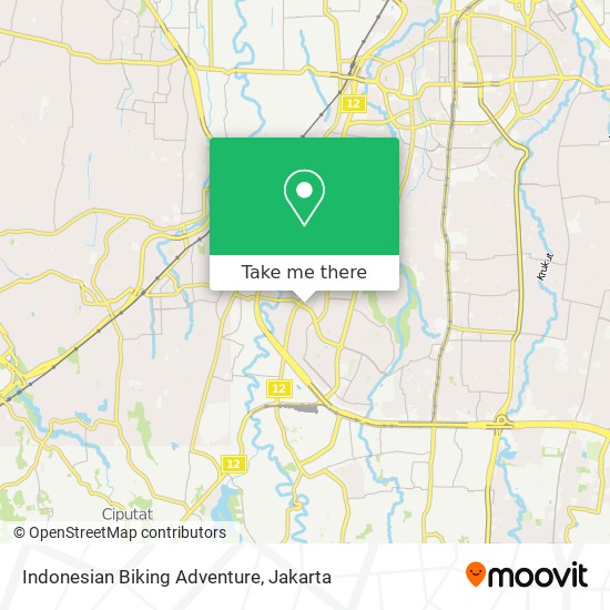 Indonesian Biking Adventure map