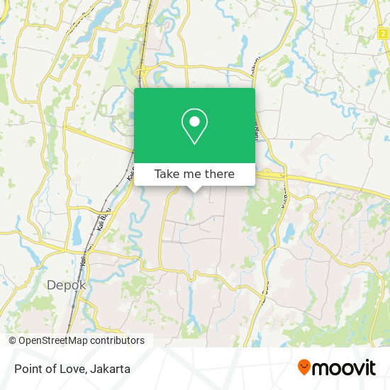 Point of Love map