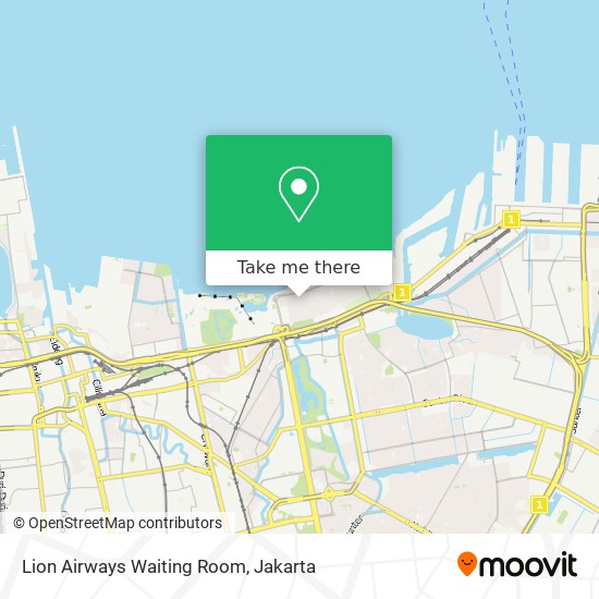 Lion Airways Waiting Room map