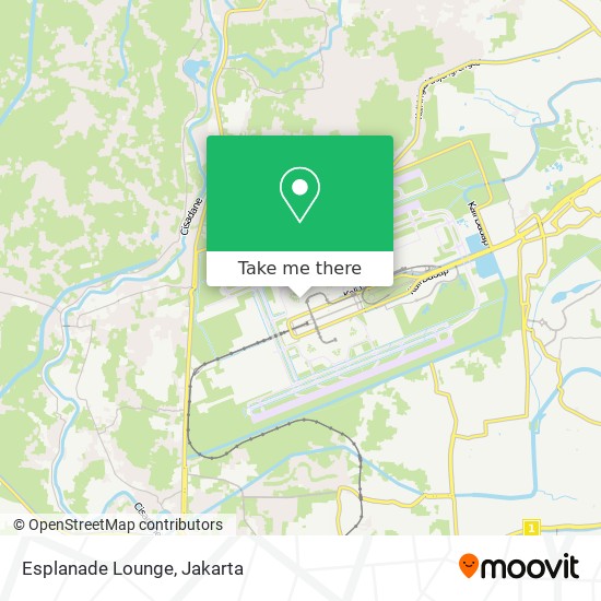 Esplanade Lounge map