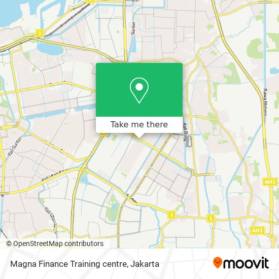 Magna Finance Training centre map