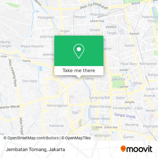 Jembatan Tomang map