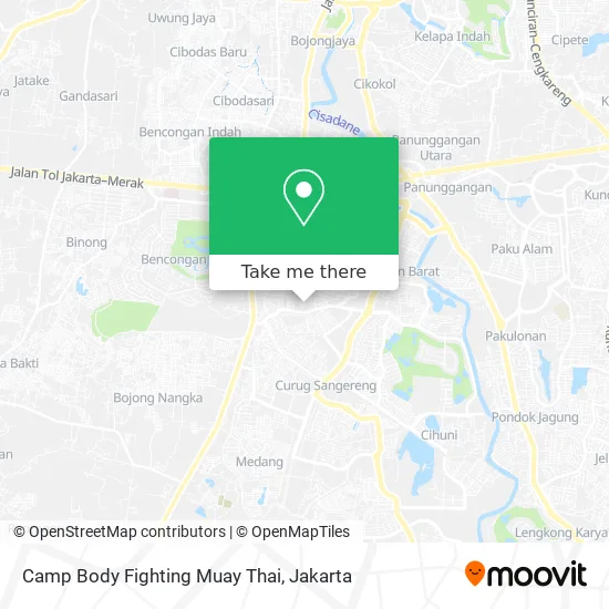 Camp Body Fighting Muay Thai map