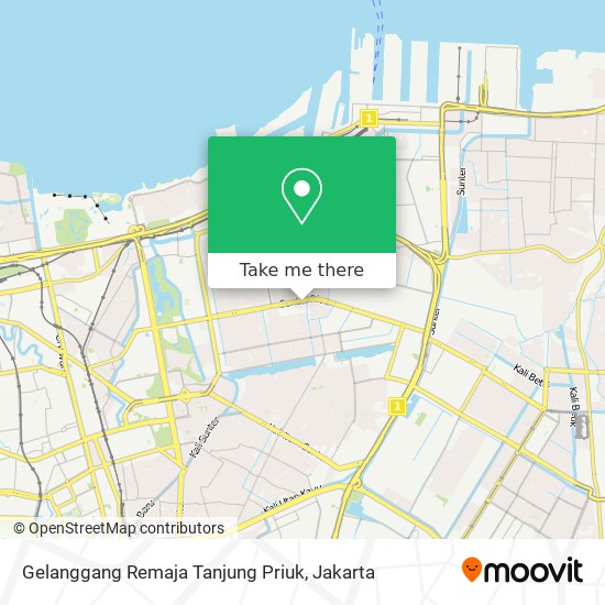 Gelanggang Remaja Tanjung Priuk map