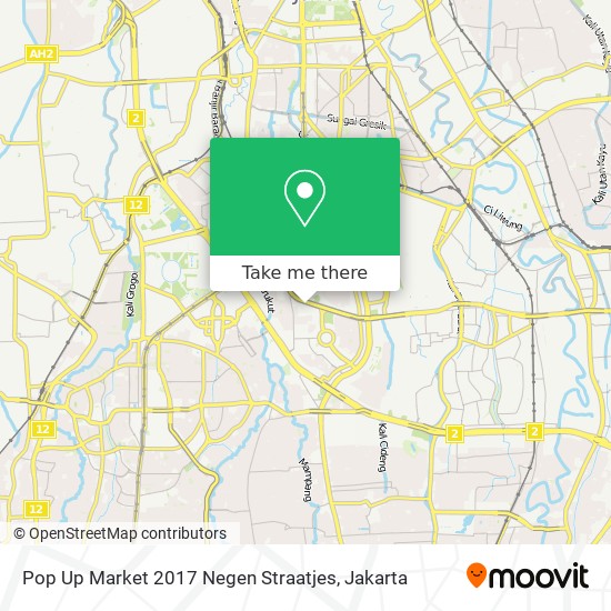 Pop Up Market 2017  Negen Straatjes map